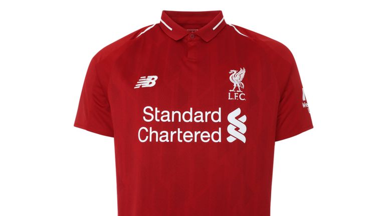 New Liverpool kit - Liverpool unveil new home kit for 2018/19