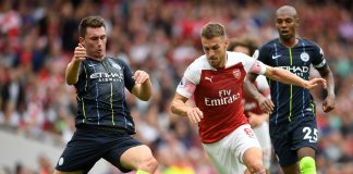 Aaron Ramsey of Arsenal