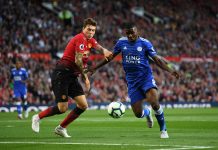 Victor Lindelof and Kelechi Iheanacho