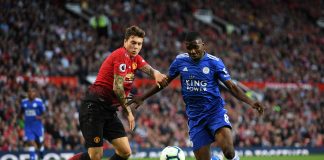 Victor Lindelof and Kelechi Iheanacho