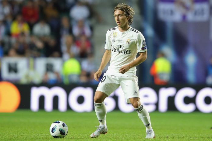 Real Madrid star Luka Modric