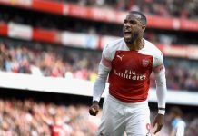 Alexandre Lacazette of Arsenal
