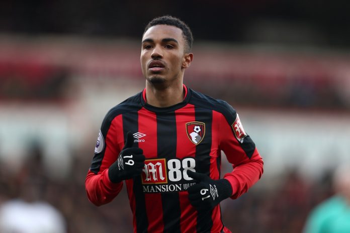 Junior Stanislas of AFC Bournemouth during the Premier League match between AFC Bournemouth and Tottenham Hotspur
