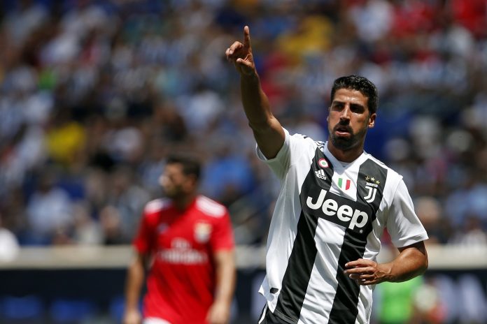 Sami Khedira of Juventus