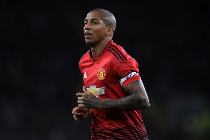 Ashley Young of Manchester United