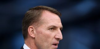 Leicester City manager Brendan Rodgers