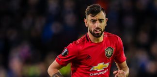 Manchester United star Bruno Fernandes