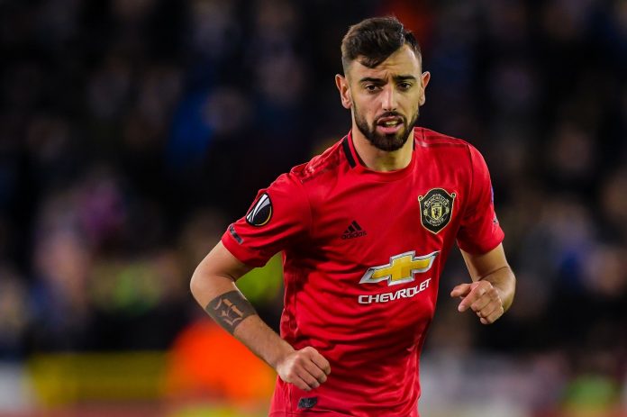 Manchester United star Bruno Fernandes