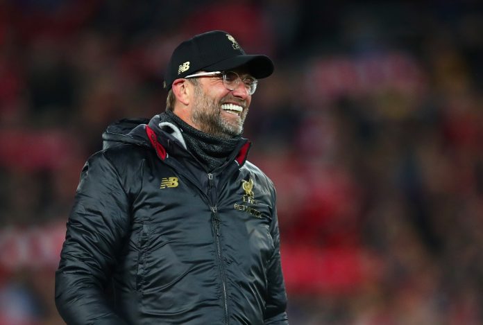 Liverpool manager Jurgen Klopp celebrates