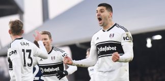 Fulham striker Aleksandar Mitrovic