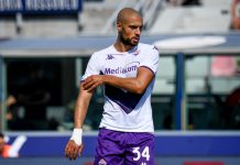 Fiorentina midfielder Sofyan Amrabat