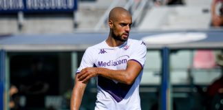 Fiorentina midfielder Sofyan Amrabat