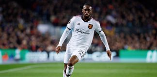 Manchester United defender Aaron Wan-Bissaka