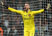 Former Manchester United goalkeeper David de Gea