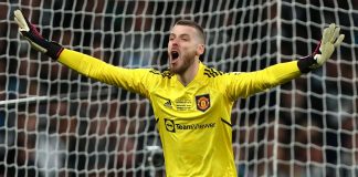Former Manchester United goalkeeper David de Gea