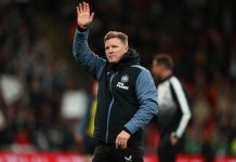 Newcastle United manager Eddie Howe