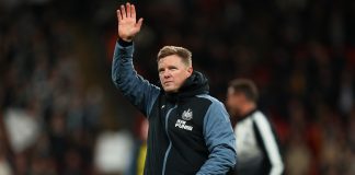 Newcastle United manager Eddie Howe