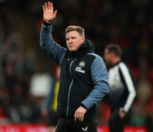 Newcastle United manager Eddie Howe