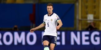 Northern Ireland defender Jonny Evans