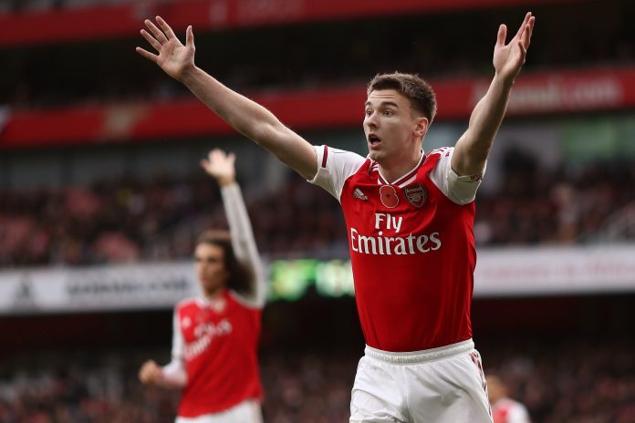 Arsenal defender Kieran Tierney