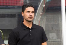Arsenal manager Mikel Arteta