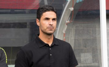 Arsenal manager Mikel Arteta