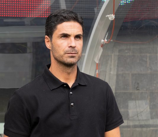 Arsenal manager Mikel Arteta