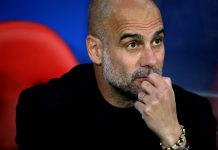 Manchester City manager Pep Guardiola