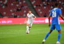 Tottenham midfielder Pierre Emile Hojbjerg