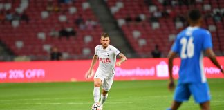 Tottenham midfielder Pierre Emile Hojbjerg
