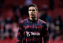 Manchester United defender Raphael Varane
