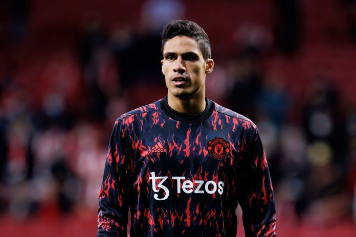 Manchester United defender Raphael Varane