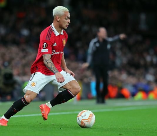 Manchester United winger Antony
