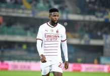 AC Milan striker Divock Origi