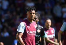 Aston Villa and England international striker Ollie Watkins