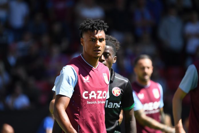 Aston Villa and England international striker Ollie Watkins