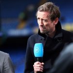 Former Liverpool and England striker and now TNT Sports pundit Peter Crouch