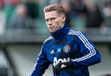 Manchester United midfielder Scott McTominay