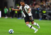 Bayern Munich and Germany international striker Serge Gnabry