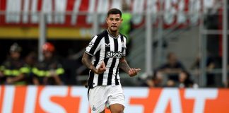 Newcastle United star Bruno Guimaraes