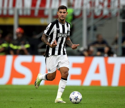 Newcastle United star Bruno Guimaraes