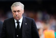 Head coach of Real Madrid, Carlo Ancelotti