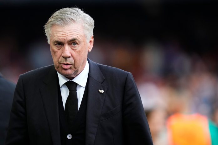 Head coach of Real Madrid, Carlo Ancelotti