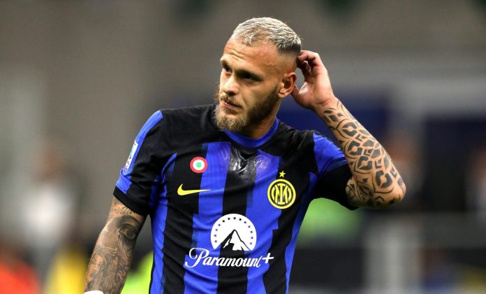 Inter Milan defender Federico Dimarco.