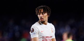 Galatasaray defender Sacha Boey