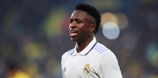 Real Madrid and Brazil star Vinicius Jr.