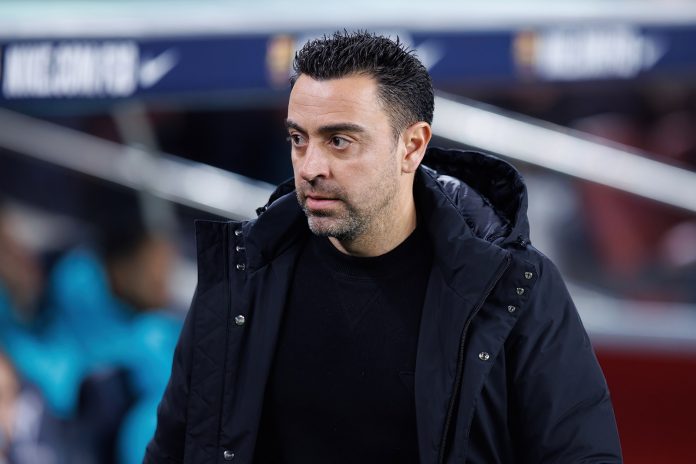 Barcelona coach Xavi Hernandez