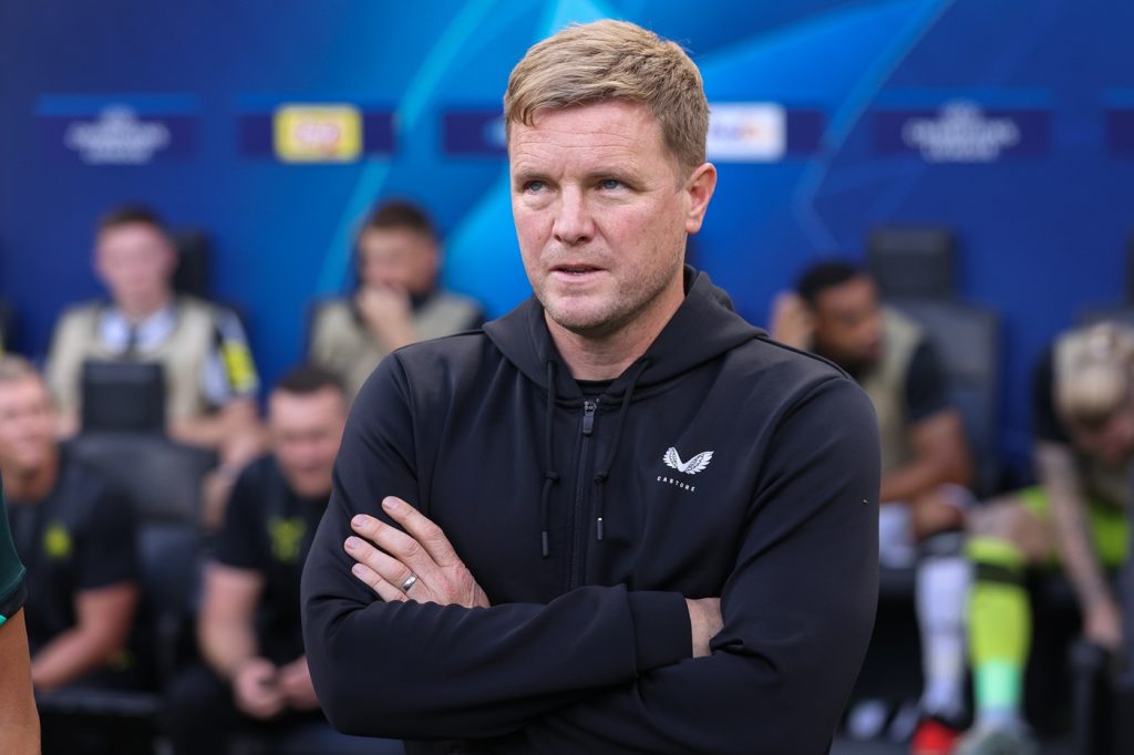 Newcastle United manager Eddie Howe