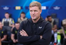 Newcastle United manager Eddie Howe