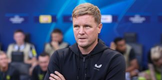 Newcastle United manager Eddie Howe